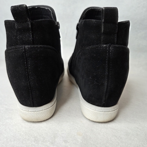 Natural‎ Reflections Black Wedge Shoes with Hidden Heel - Picture 7 of 7